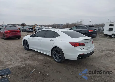 2019 Acura Tlx Tech A-Spec Pkgs z USA, uszkodzony, nr VIN 19UUB2F61KA003748